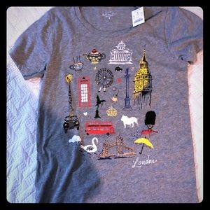 J Crew London Destination Collector T Shirt